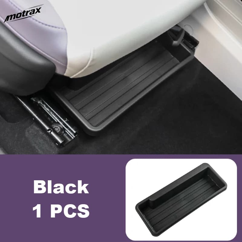For MG 4 MG4 Urban EV 2026 2027 Car ABS Main Passenger Side Under Seat Storage Box Waterproof Multifunctional Accessories