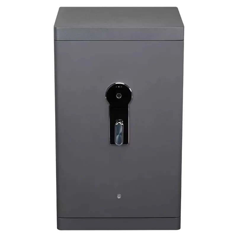 high quality Small Metal Money Deposit Box Home Hotel Office Password Fingerprint Wall Hidden Safe