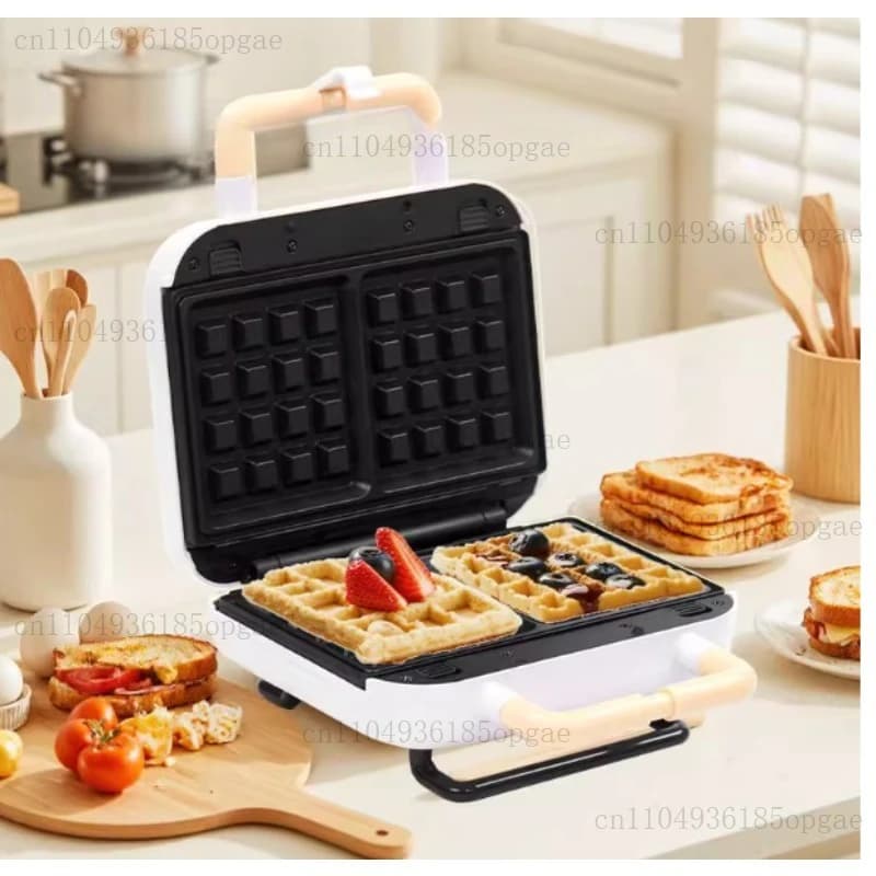 Sandwich maker, waffle bread maker, double-sided heated electric cake stall