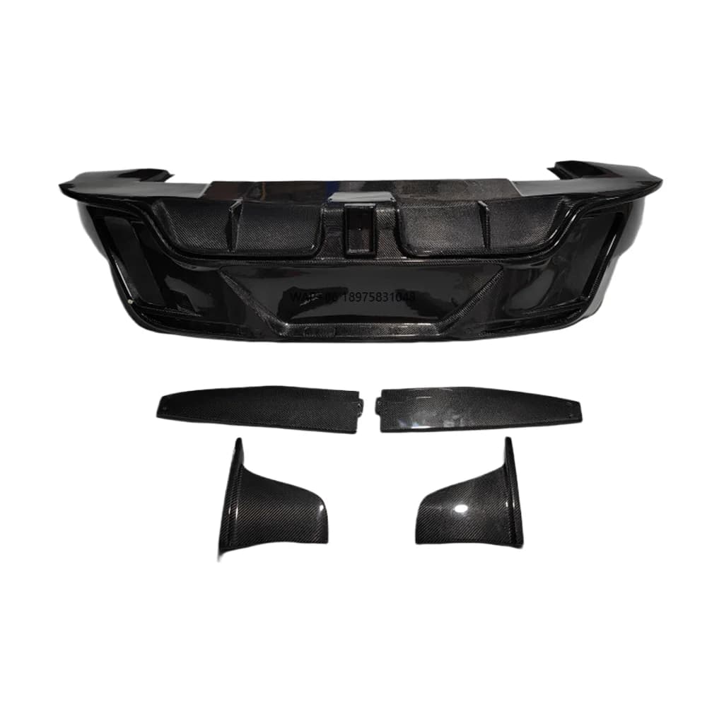 2019-2022 Retrofit Carbon Fiber M-Style Rear Bumper Diffuser Body Kit