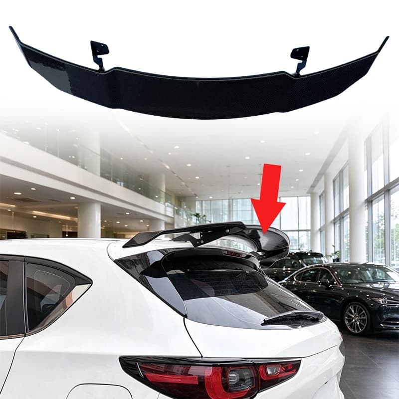 For Mazda 3 Axela CX-5 2017-2024 CX30 2020-2026 Rear Spoiler Trunk Wing Car Exterior Body Kit Auto Modified Styling Accessories