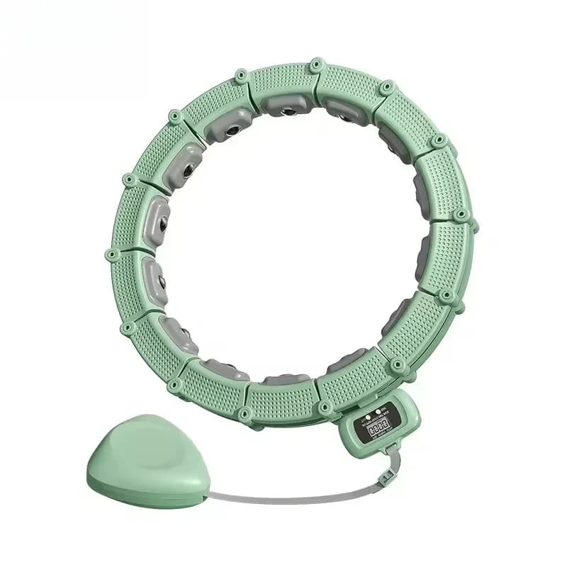 High quality fashion smart lifting ring removable portable massage hoop hula hoop weight loss aerobic training
