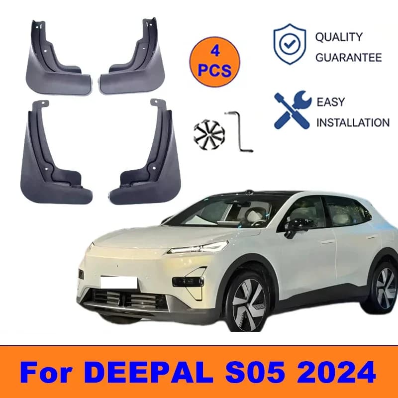 4Pcs Mud Flaps For DEEPAL S05 2024 - Splash Guards Front&Rear Wheel Fender Mudguards Car Exterior Protection Accessories