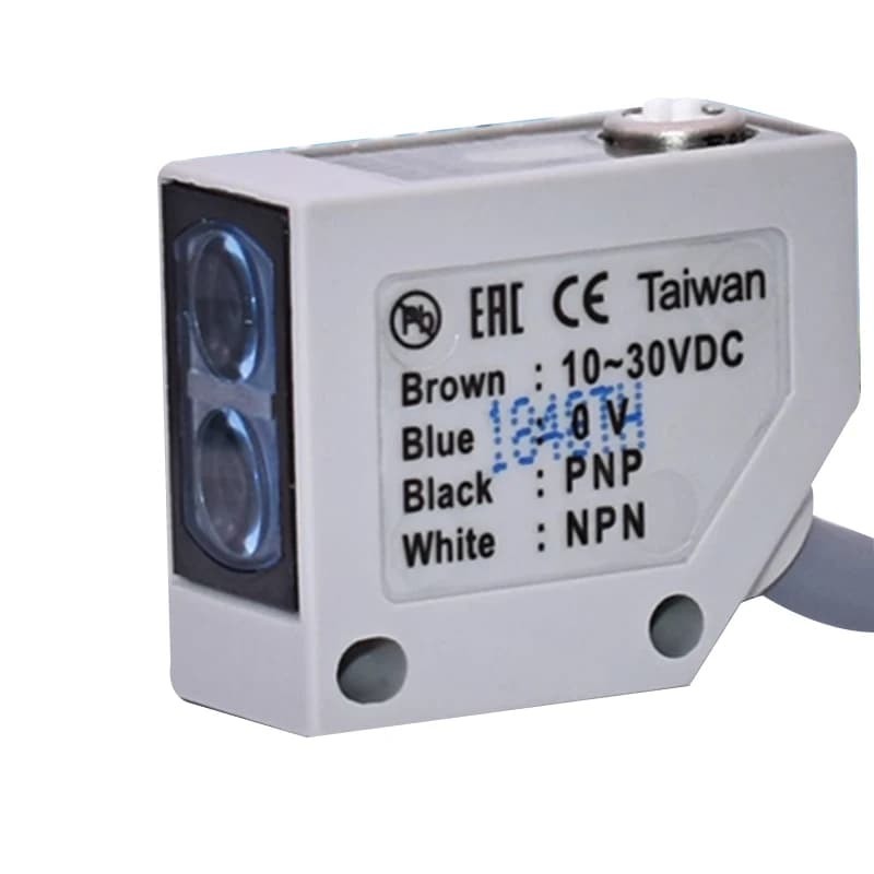 MR-10X MR-30X MR-60X Mini Waterproof Photoelectric Sensor 4PIN NPN/PNP Non-reflective Photoelectric Sensor