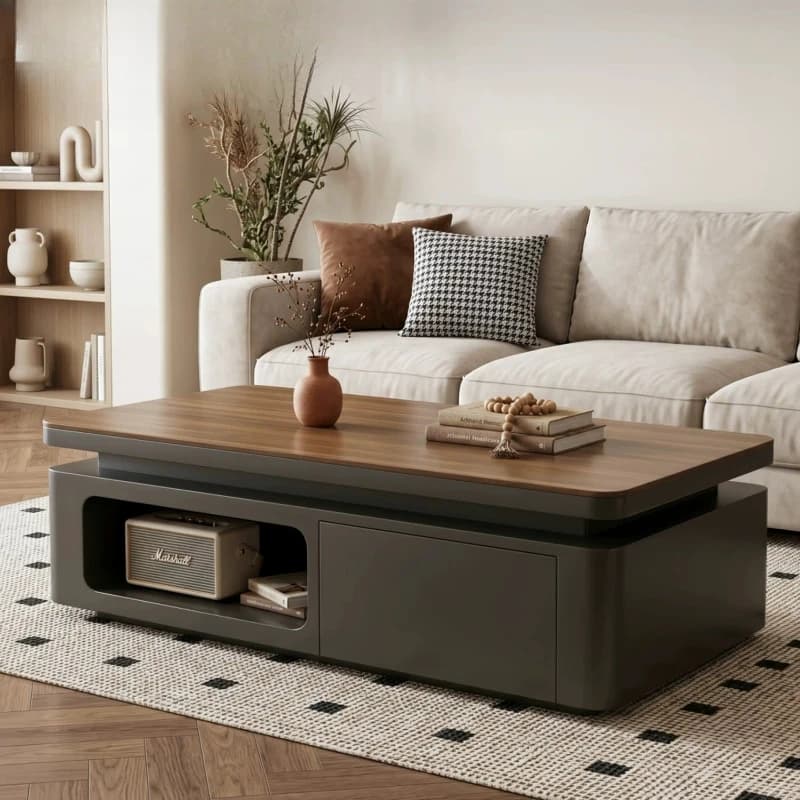 Italian Aesthetic Coffee Table Modern Decoration Simple Nordic Coffee Table Luxury Unique Mesa Auxiliar Living Room Furniture