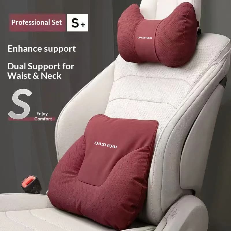 For Nissan Qashqai Car Headrest Neck Support Seat Lumbar Cushion Soft Neck Pillow Automobile interior Accessories