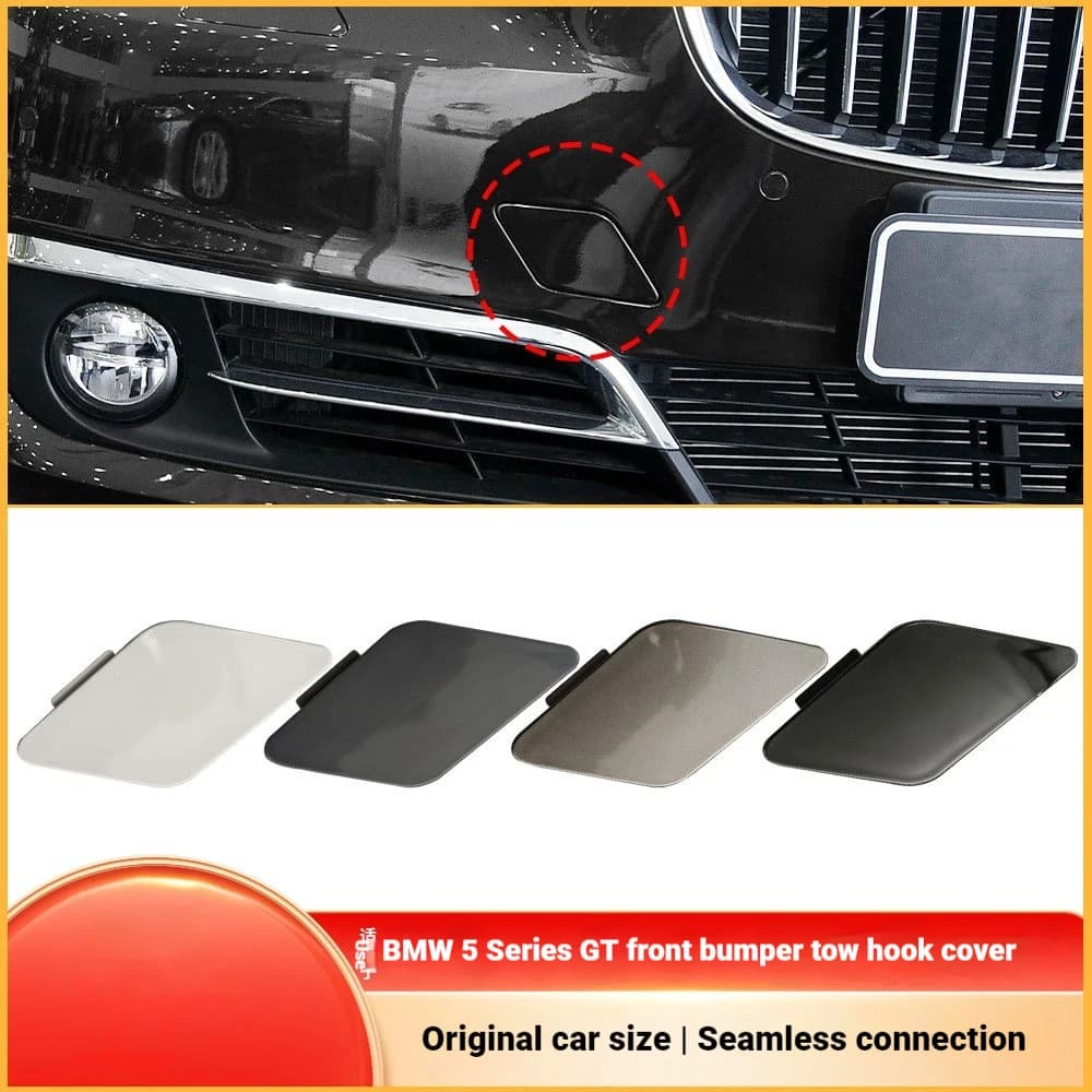 For BMW F07 Front Bumper Trailer Cover 5 Series GT Front Bumper Traction Hook Hole Cover 51117332667