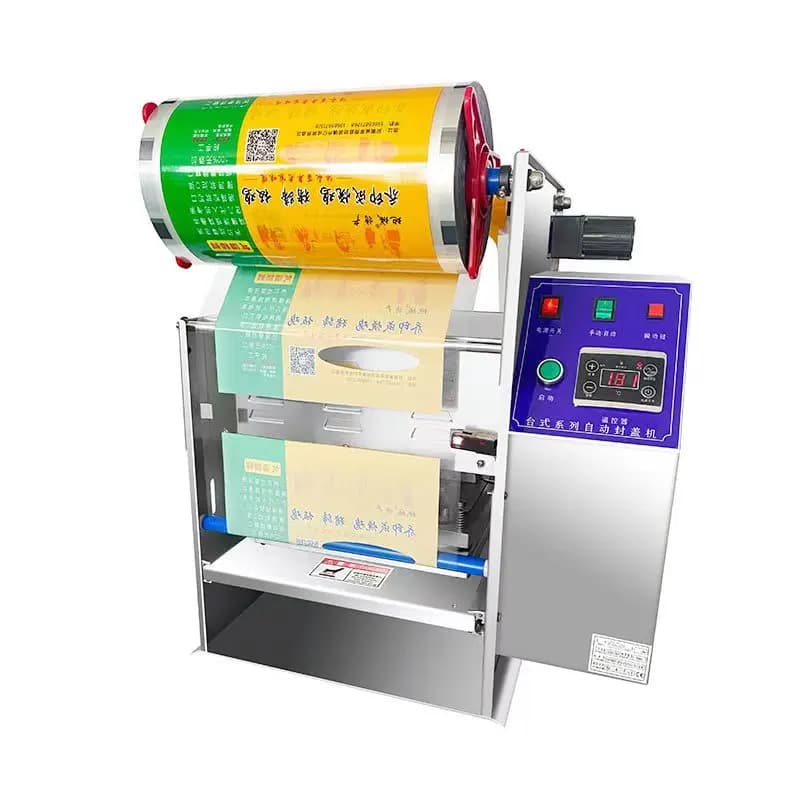 High Quality Semi-Automatic Electric Lunch Box Fast Food Tray Sealer Sealing Packing Machine