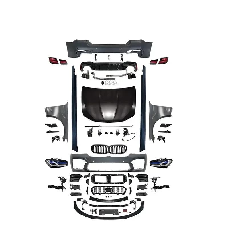 Vehicle Exterior Upgrade Kit Bumper Trim Fit for Selected SUV Model 2012-2020