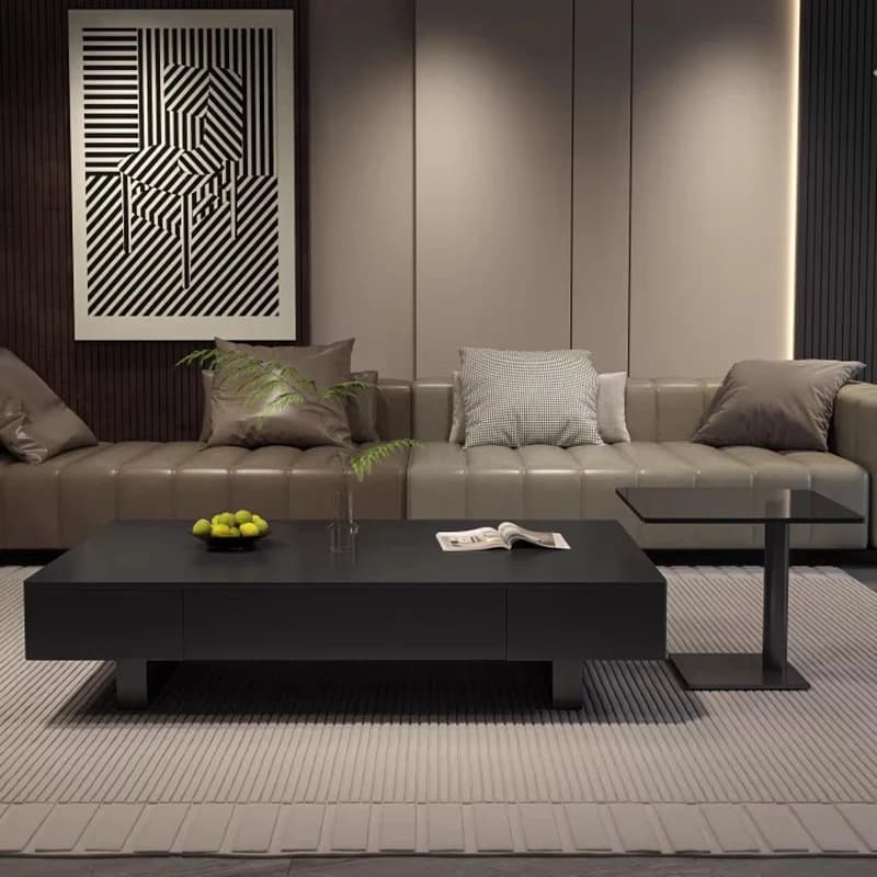 Luxury Modern Coffee Table Living Room Designer Organizer Standing Moving Writing Side Table Dinner Couchtisch Home Furniture