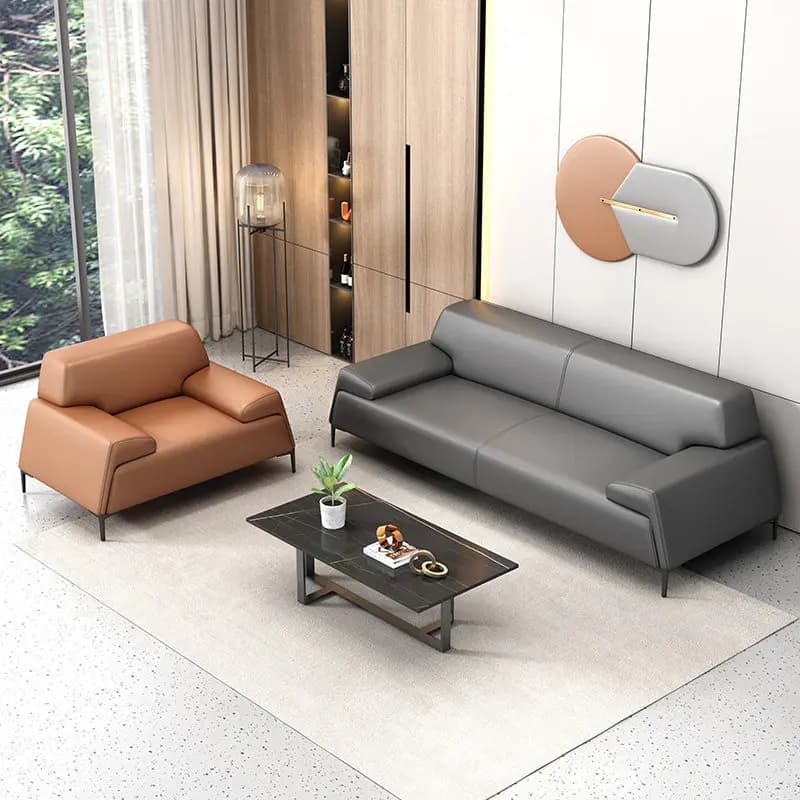 CX office sofa simple and simple modern business meeting office sofa coffee table combination