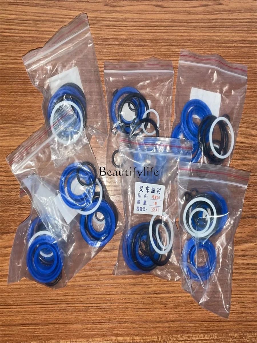 Accessories and PartsManual Forklift Oil Seal Seal Ring Hydraulic Truck Raising Oil Pump Repair Kit