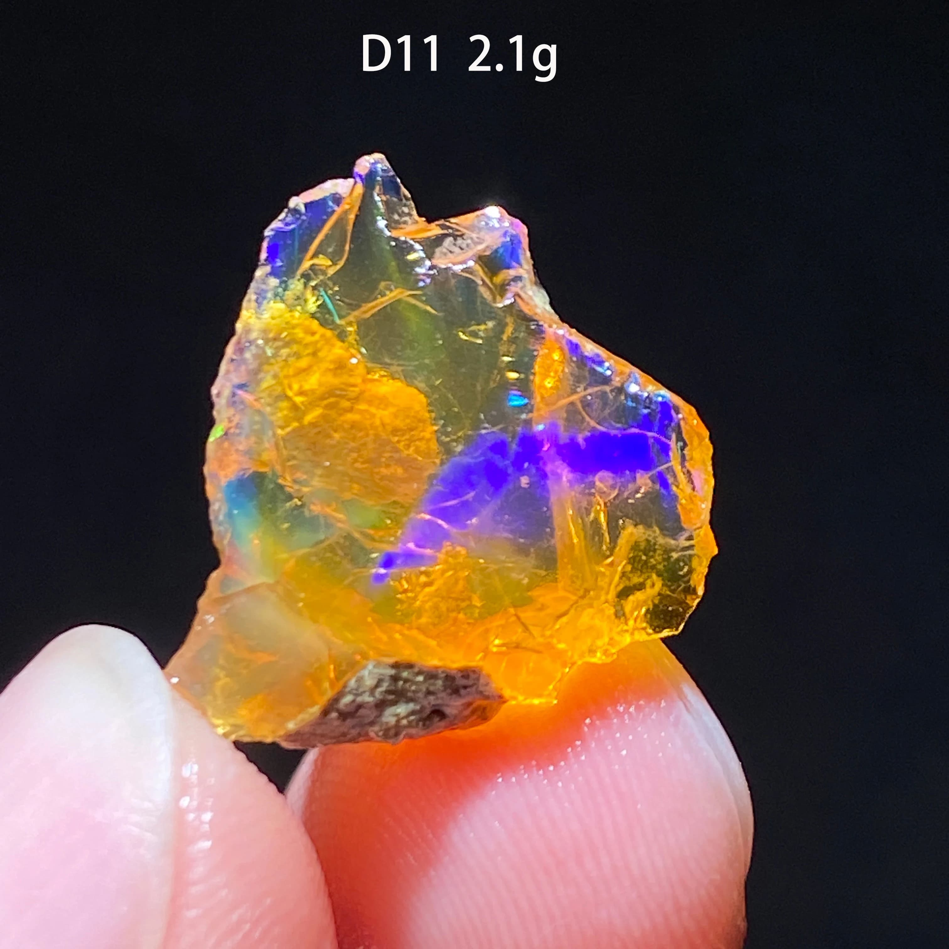 Natural Rare Opal Gemstone from Ethiopia Multicolor Raw Crystal (Soak in Water) Energy Healing Home Decor Crystal Healing Stone