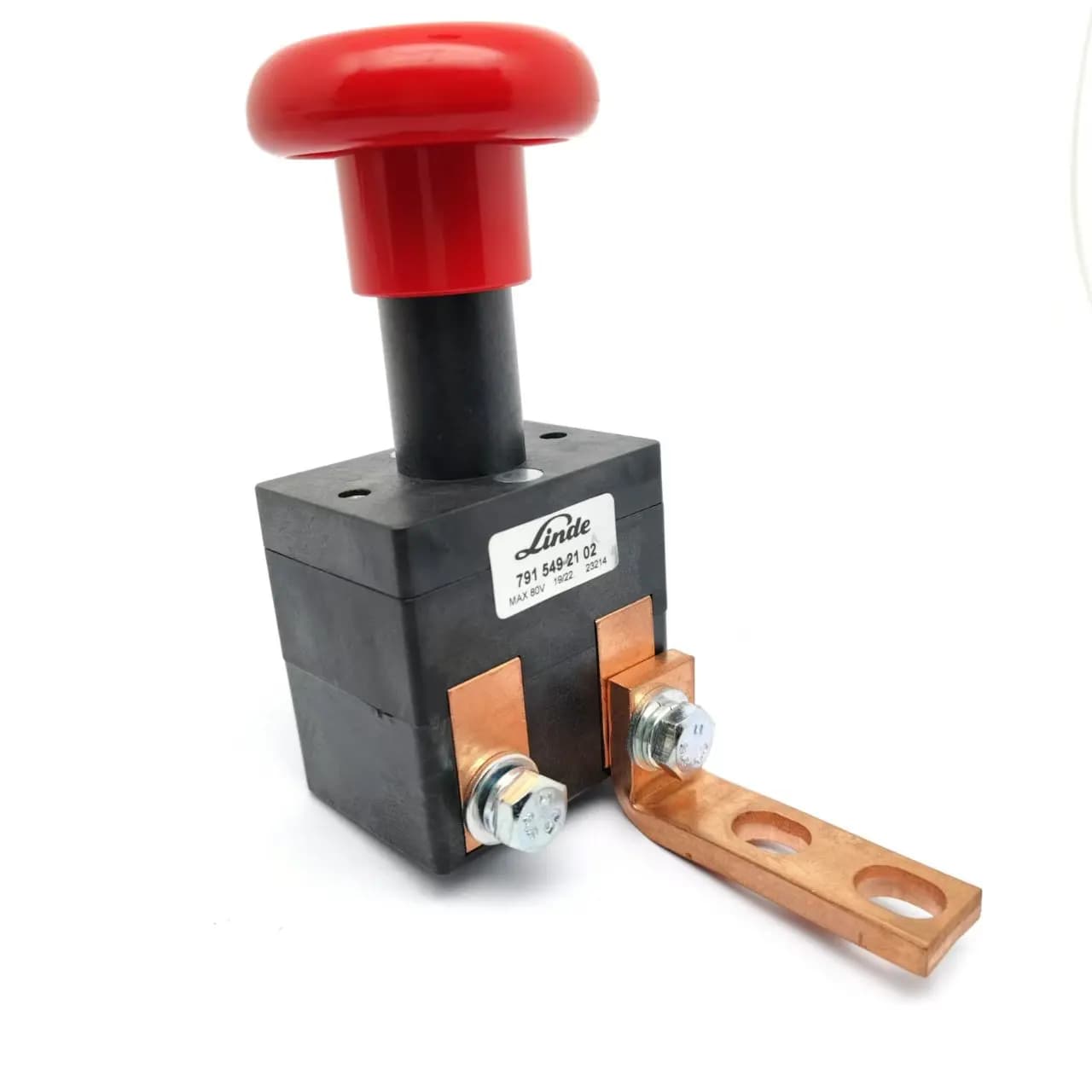 Linde Forklift E-STOP Emergency Stop Button 7915492102 Parts New Plastic Hot Sale Retail Restaurant Hotel