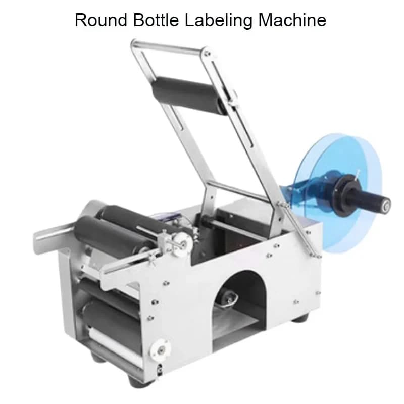 Packing Manual Semi-automatic Lel Stick Glass Plastic Round Bottle Leling hine