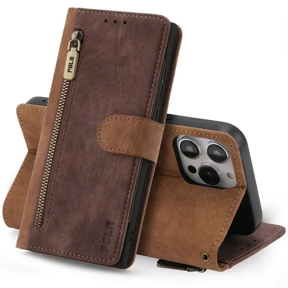 For Realme GT Master Flip Case For OPPO Realme GT7 Pro 6T 6 T RFID Leather Zipper Wallet Etui Realmi GT Neo6 SE 5 3 2T Funda