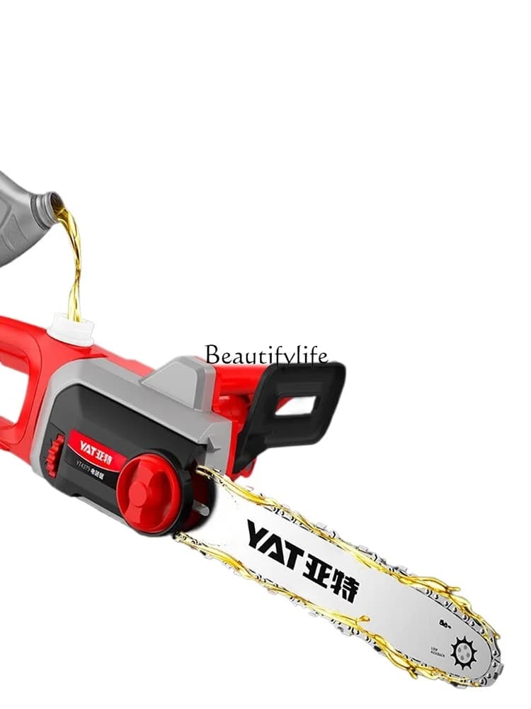 05Household sawing tree Plug-in small handheld chain Logger special tree high power 220v16 inch