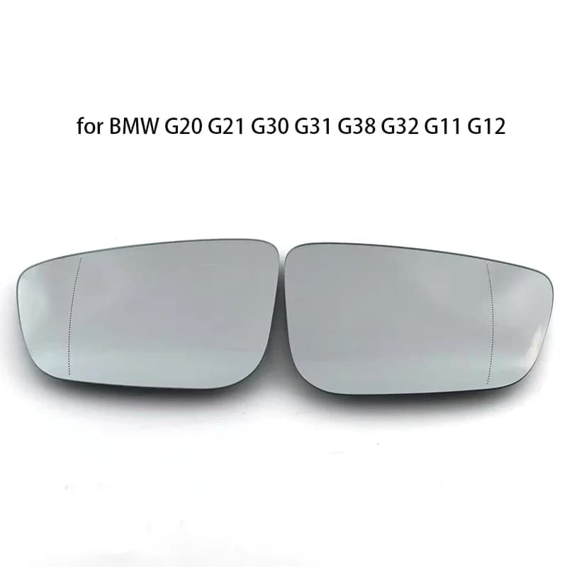 Car Left Right Door Side Heated Wing Mirror Glass Rearview Plate for BMW G20 G21 G30 G31 G38 G32 G11 G12
