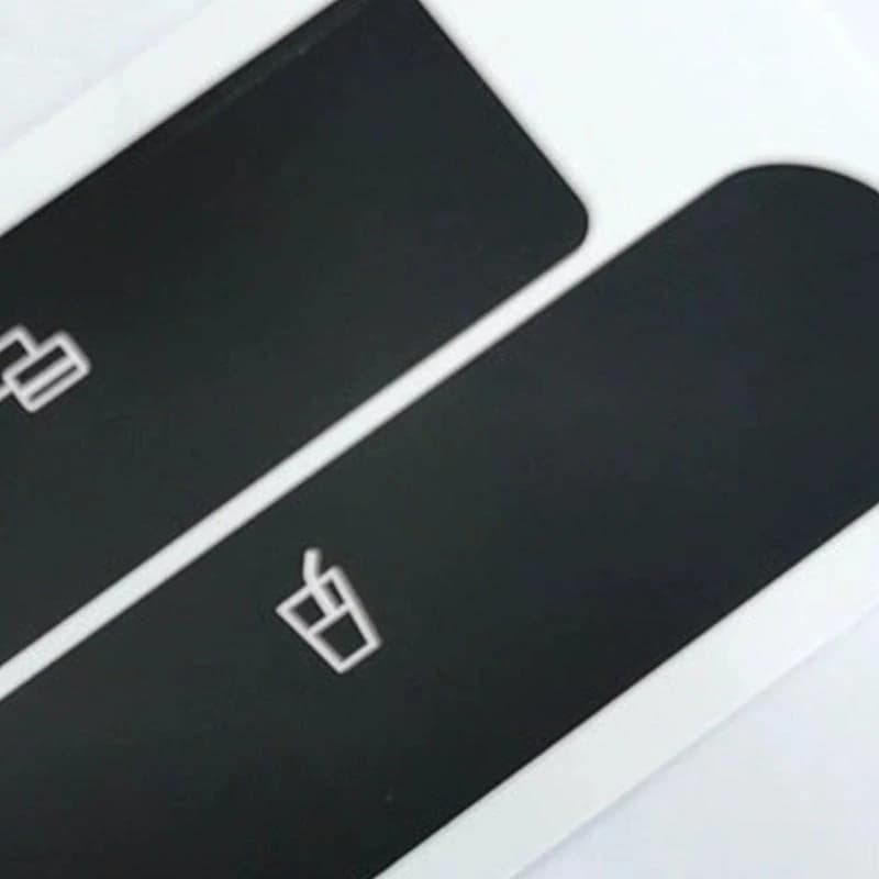 U13C Door Lock Window Air Conditioner Button Adhesive Sticker Easy Installation