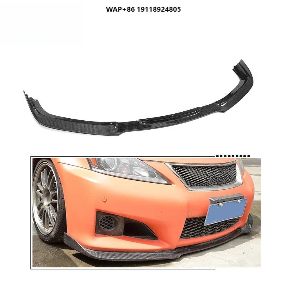 Carbon Fiber Front Chin Lip Spoiler for  IS F Sport Sedan 4-Door 11-12