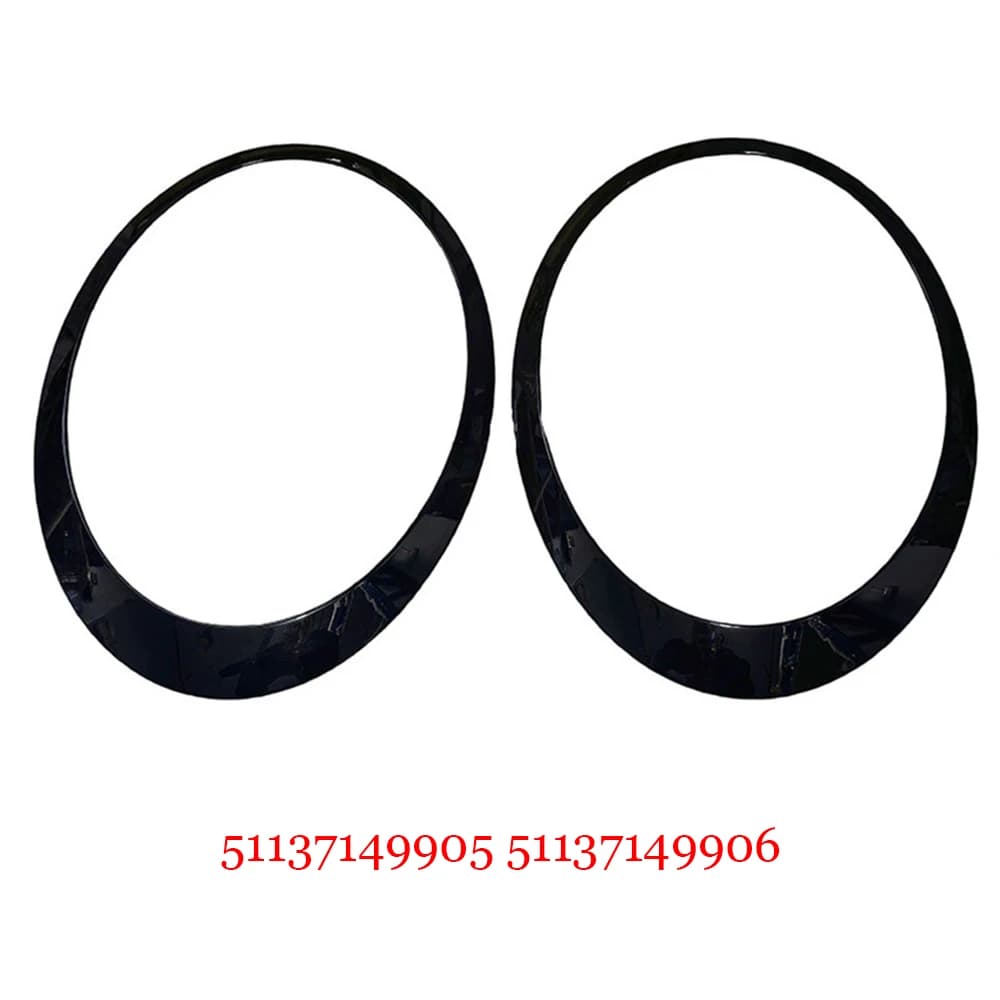 51137149905 51137149906 Headlight Frame Headlight Trim Ring Auto for MINI Cooper S R56 R57 R55 Clubman 2007-2015 Car Part