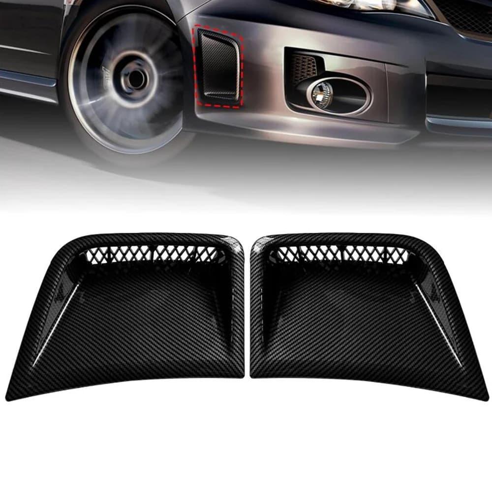 NEW Carbon Fiber Bumper Corner Protector Cover For Subaru Impreza WRX STi 2008 - 2014 57739FG010 57739FG020