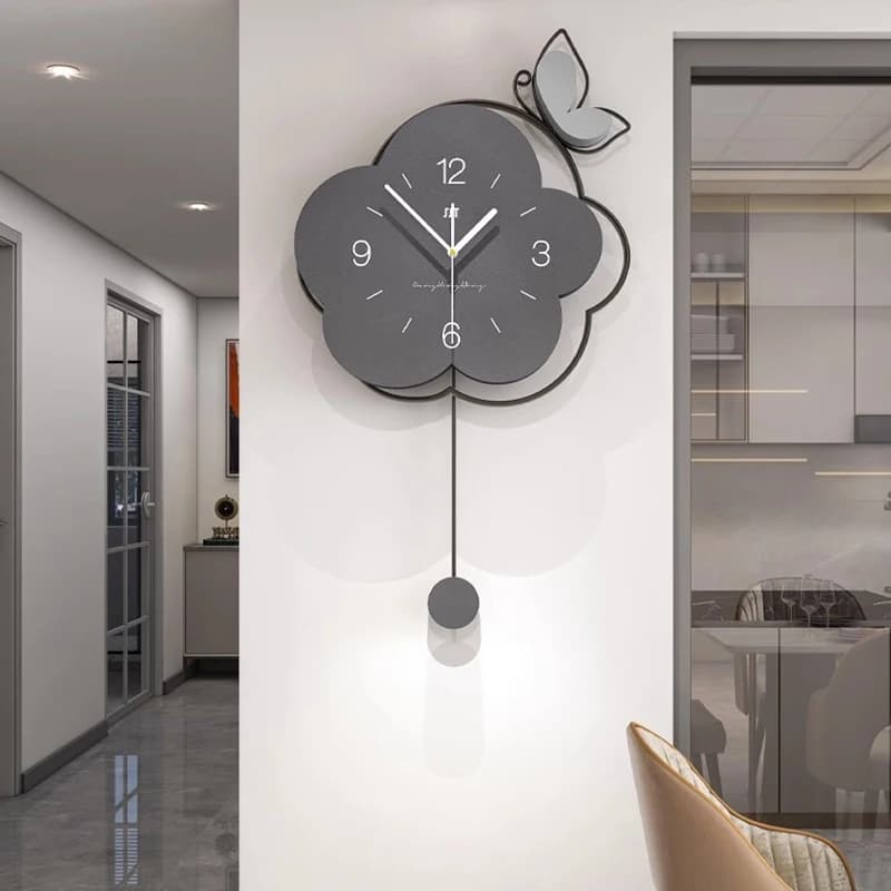 ZFashion Design Wall Clocks Restaurant Luxury Living Room Art Mural Interior Wall Watch Nordic Orologio Da Parete Home DecorZ