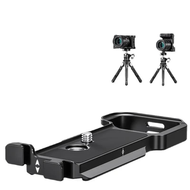 Suitable for Sony camera ZV-E1 baseplate camera vertical base L-type quick-loading plate