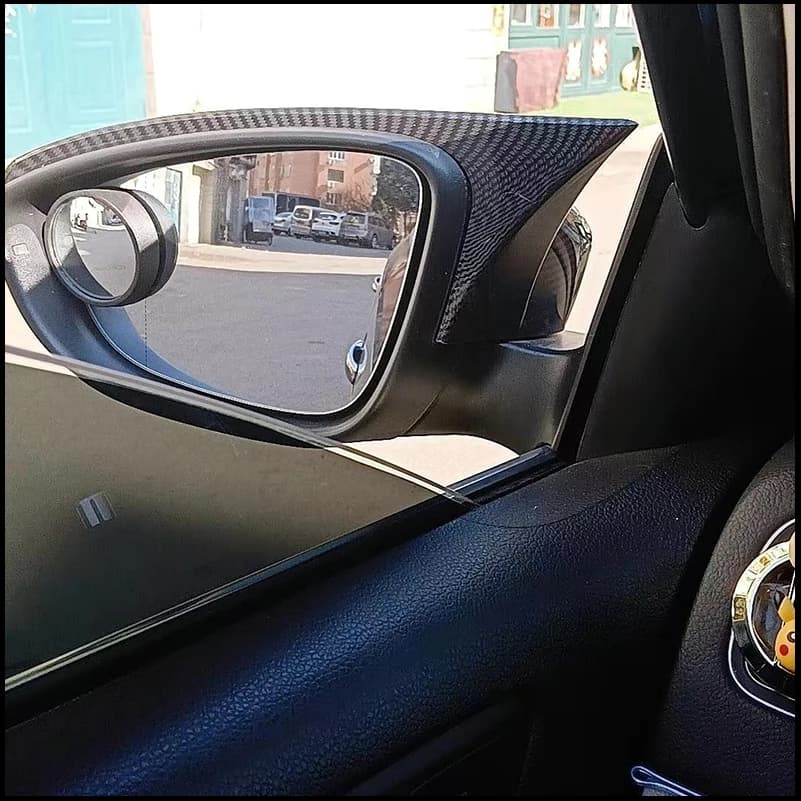 Car Styling For Volkswagen VW Jetta MK6 Euro 2012-2017 Rearview Mirror Cover Sticker Trim With Horn Auto Parts Accessories