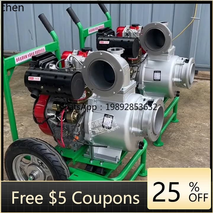 ABB  pump all-in-one machine farmland irrigation high pressure water pump kill type high head double impeller centrifugal pump