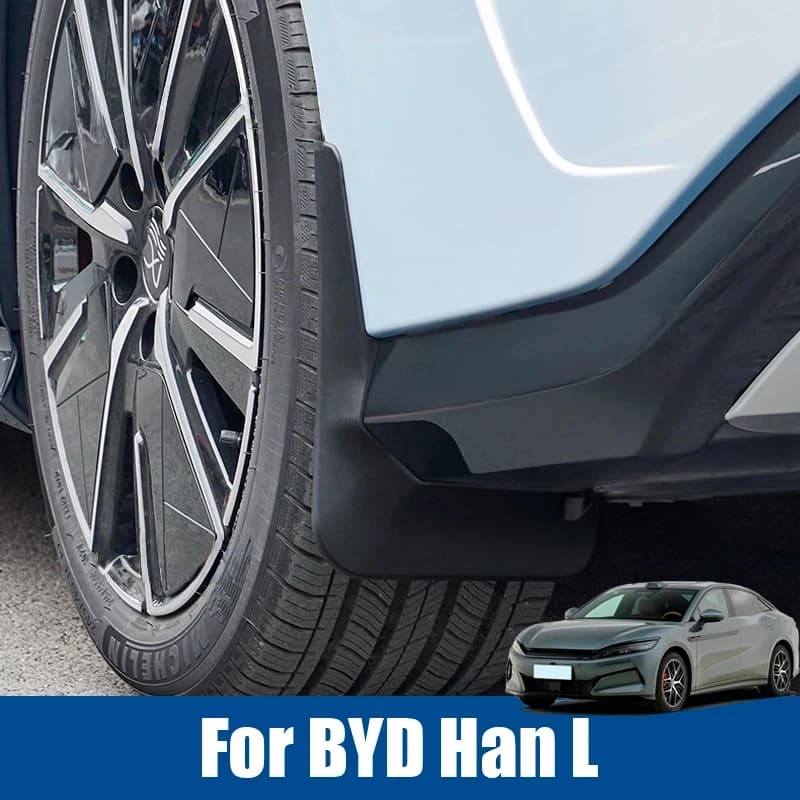 For BYD Han L 2025 2026 Car Fender Mud Guard Splash Flaps Mudguard Mud Flaps Splash Guards Protection Accessories