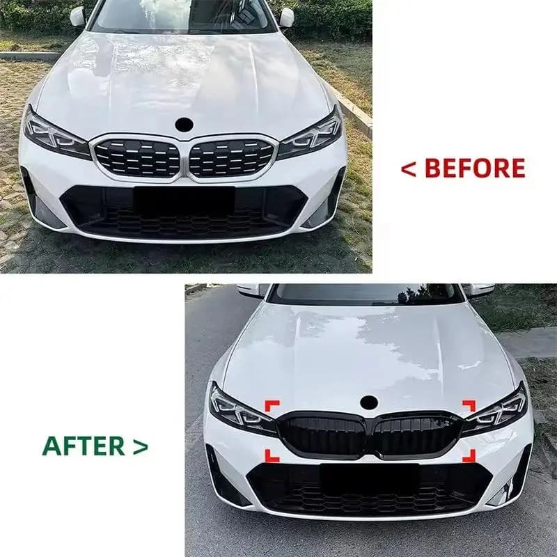Car Front Grille for BMW 3 Series G20 G21 G28 LCI 2023+ Tuning Radiator Starlight Grille Kidney Car Accessories Aftermarket