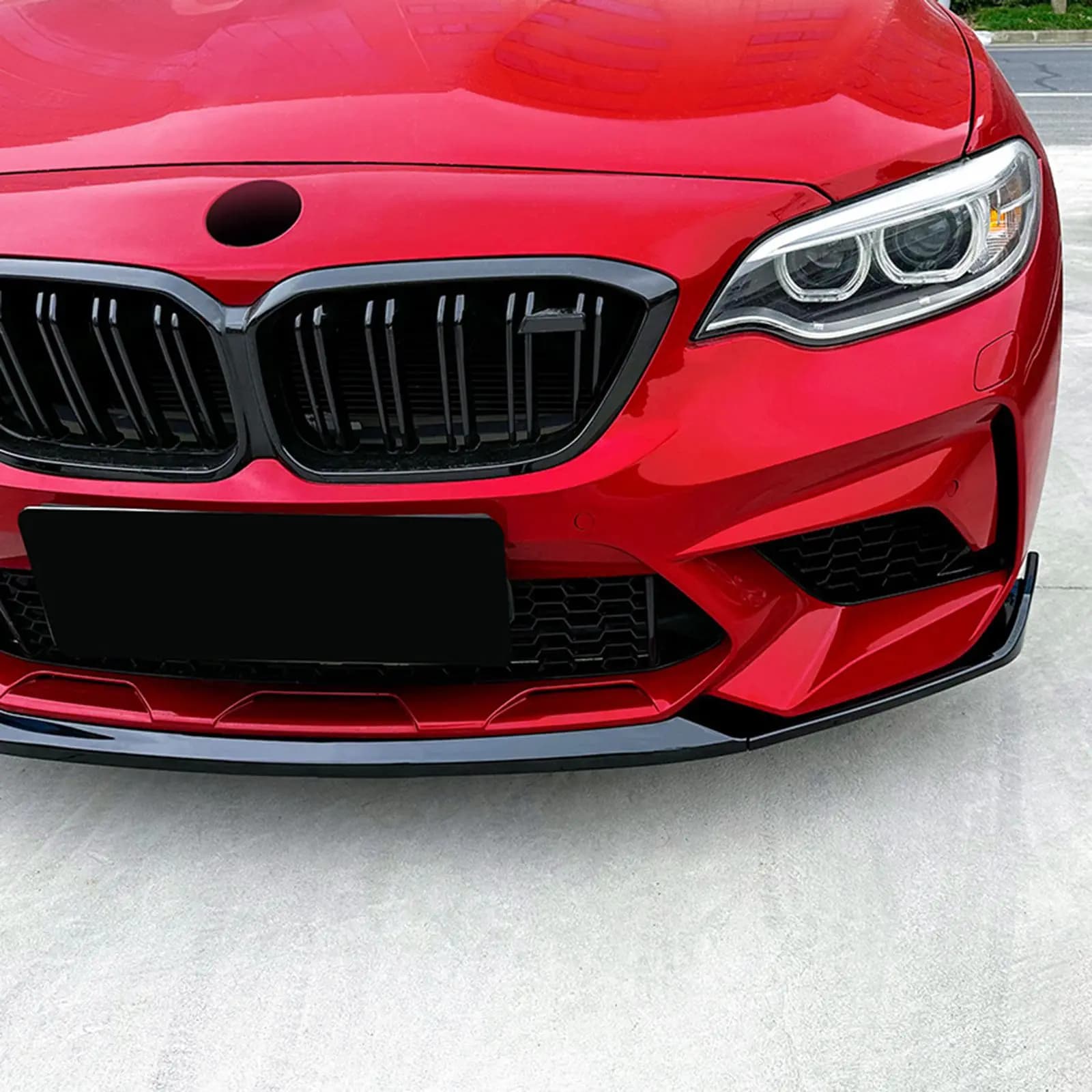 For BMW 2 Series F87 M2 Coupe 2016-2021 3PCS/1SET Front Bumper Spoiler Lip Kit