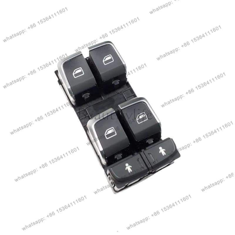 Auto parts, glass lifter switch, front left 4H0959851E 5PR