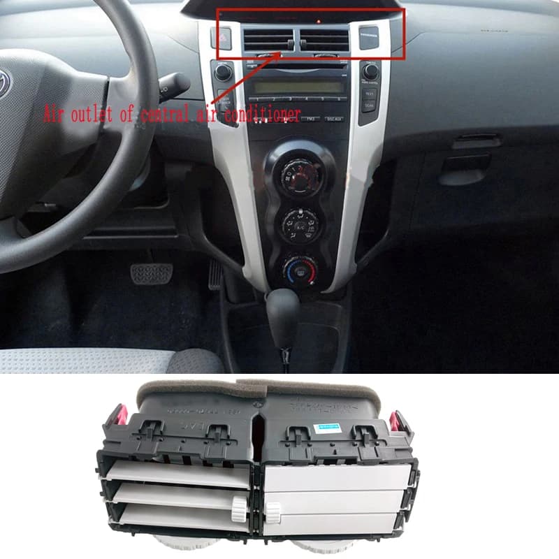 Air Conditioning Outlet Vent For Toyota Yaris 2008-2013 Inner Air Conditioner Air Vent Grille Assy JTDKW923065026595