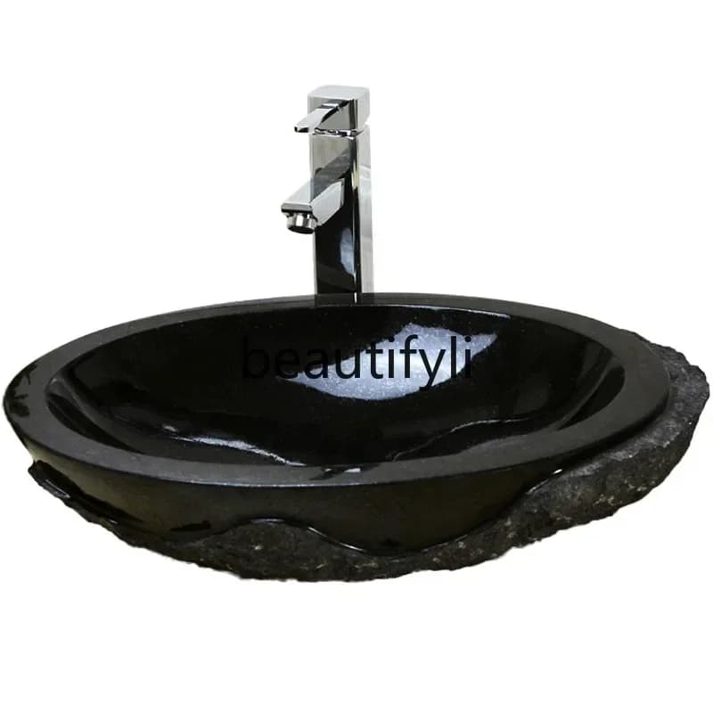 LXCreative Retro Basin Antique Marble Wash Basin Modern Art Nordic Chinese Style Wash BasinSSS