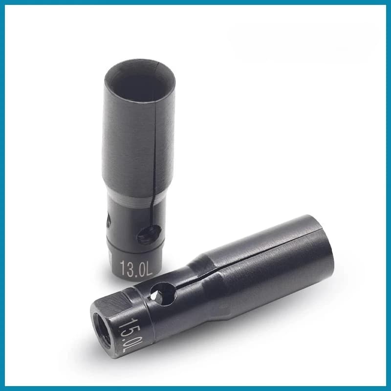 1PC 20# left tooth XT320 3.0-21.5mm Fedek Barload Automatic Bar Feeder M9*1.0 Left Thread Spring Steel collet