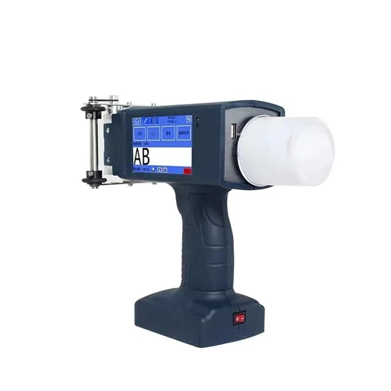 25-60mm big large character Handheld Smart Food Production Date Marking Typewriter Large Character Inkjet Coding Machine