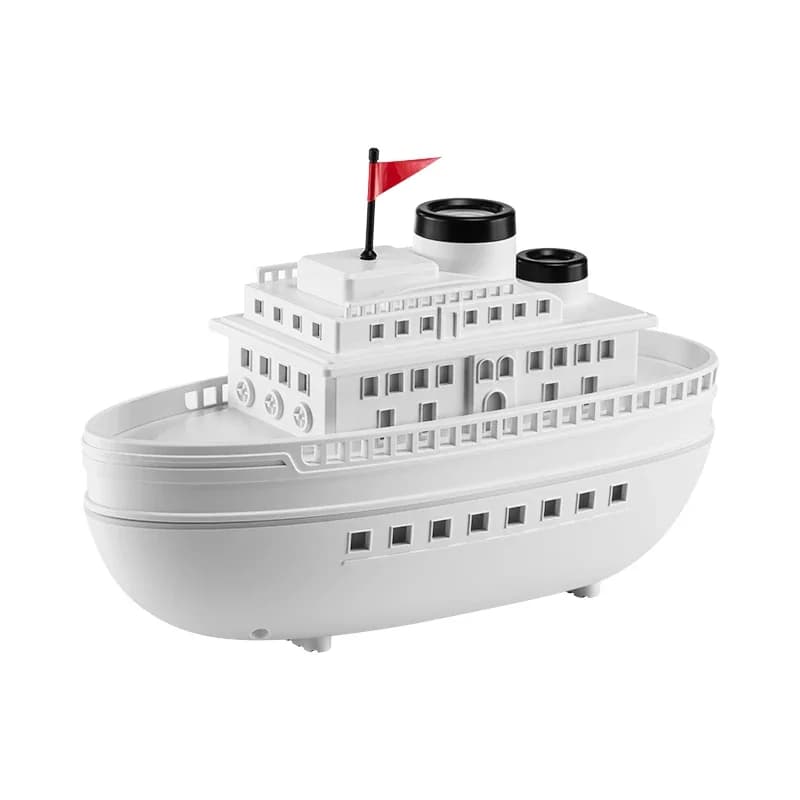 300Ml Steamer Ultrasonic Cold Mist Night Lighting Boat Air Humidifier Large Room USB Charger Aromatherapy Diffuser