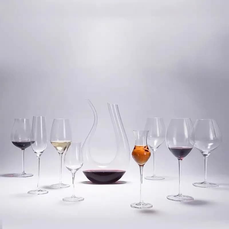 Handmade crystal glass red wine glass wine glass decanter household wine set