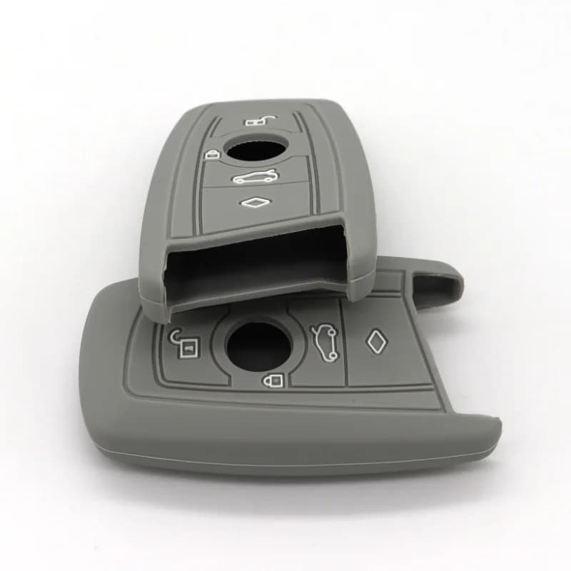 Silicone Remote Key Case for BMW 3 Series (325Li)/5 Series (530)/730 & X3/X5/X6 - Protective Cover, Anti-Scratch Accessories