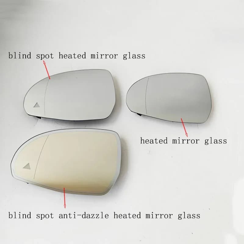 Heated Blind Spot Anti-Glare Side Mirror Glass For Mercedes C E S Class W206 W214 W223 V295 GLC W254 V297 2022-2025