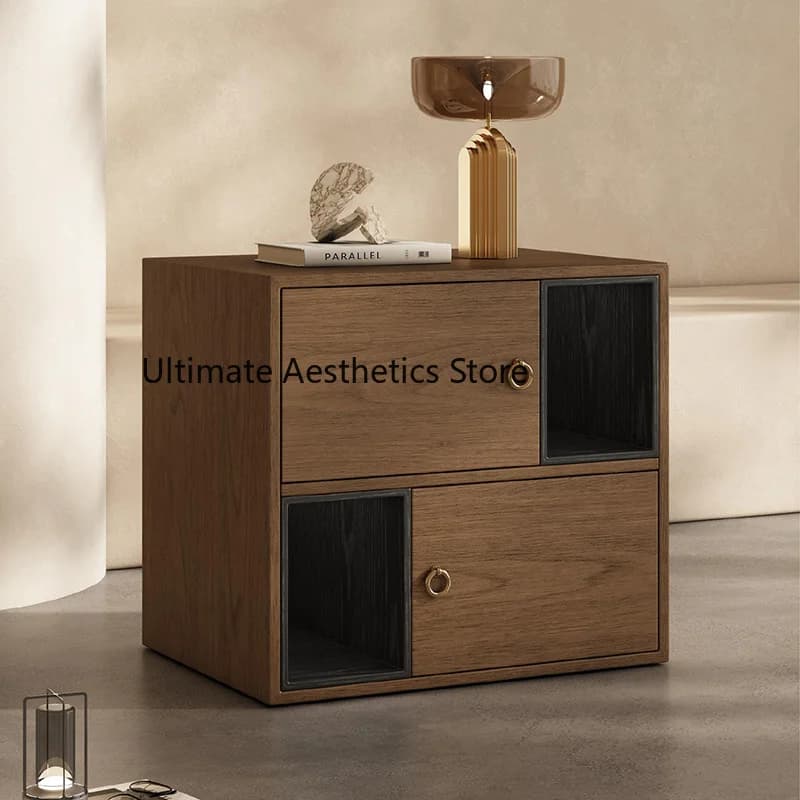 Creative Design Bedside Table Bedroom Modern Luxury Trendy Premium Nightstand Drawers Storage Mesitas De Noche Home Furniture