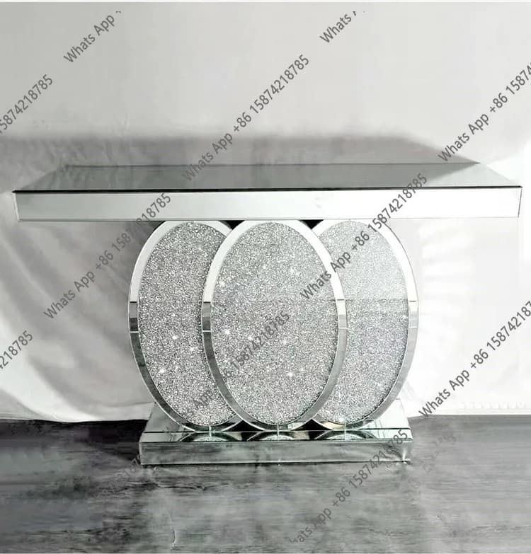 J European-style Entrance Table, Storage Table, Partition Decoration, Creative Entrance Table, Light Luxury Modern Entry Cabinet