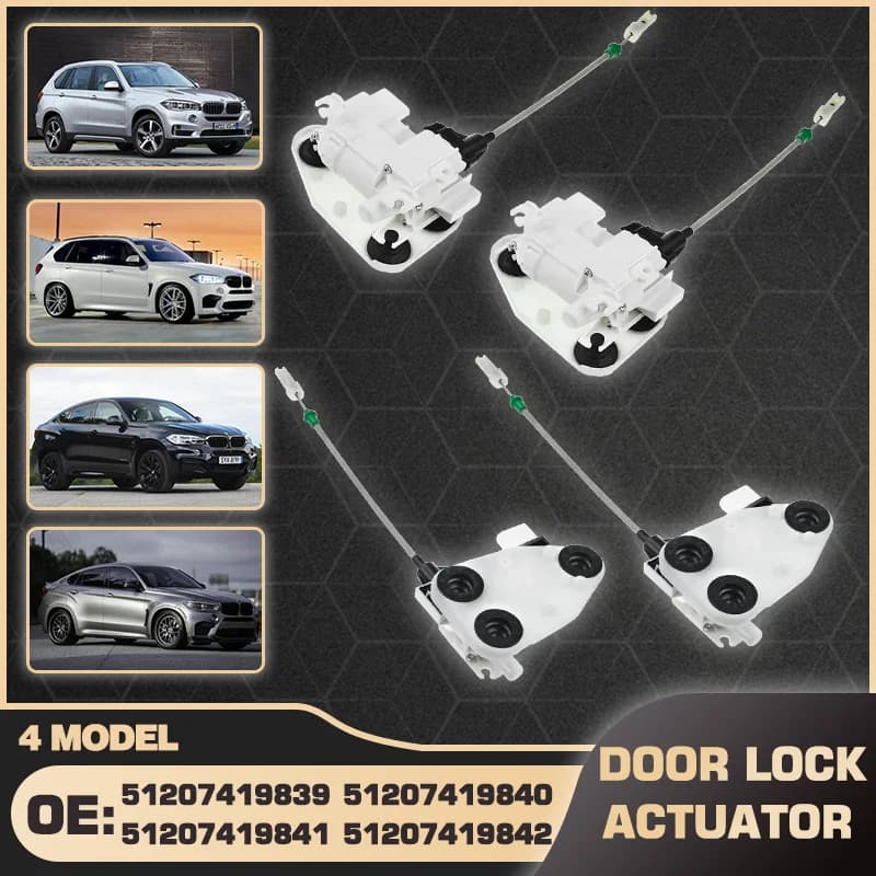 For BMW X5 F15 MK3 BMW X5 M F85 MK3 BMW X6 F16 MK2 BMW X6 M F86 MK2 2014-2019 Car Power Door Lock Actuator Soft Close System