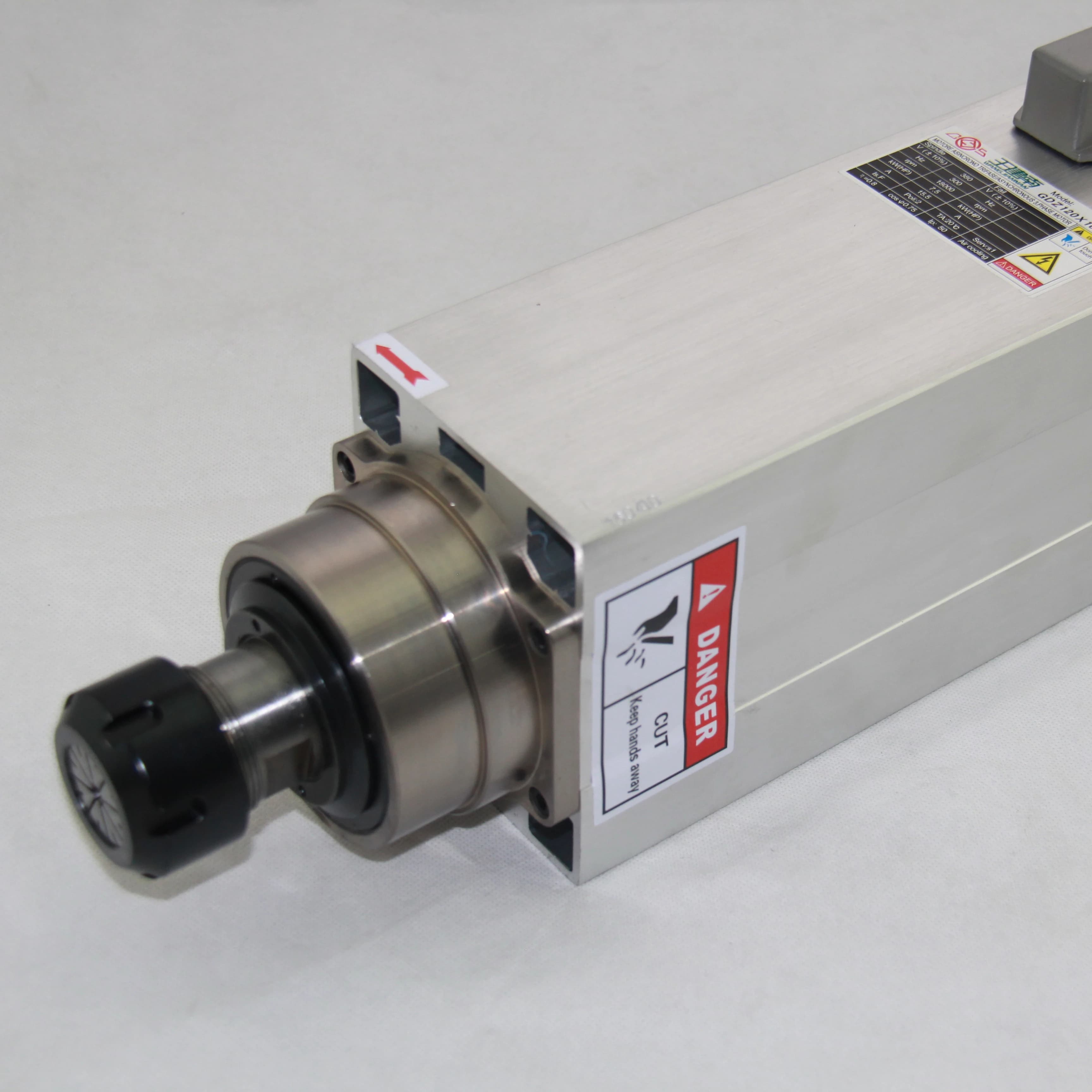 7.5kw Er32 18000/24000 Rpm Air Cooling High Speed Electric Spindle Motor for Wood Cnc Router