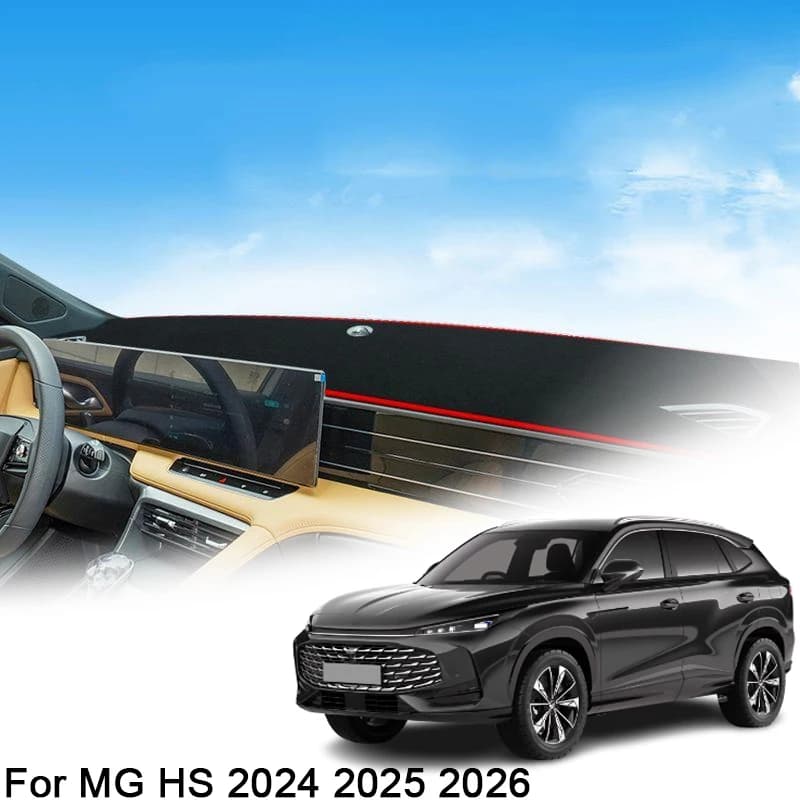 Fit For MG HS 2024 2025 2026 Car Dashboard Protective Mat Shade Cushion Pad Rose Carpet Mat Cover Automobiles Accessories