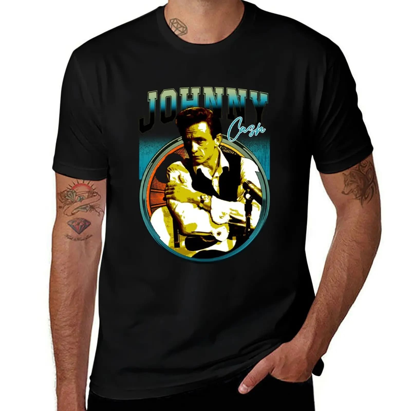 From Sun Records to Stardom Johnny Cashs Rise T-Shirt cotton tshirt 100% T-Shirt