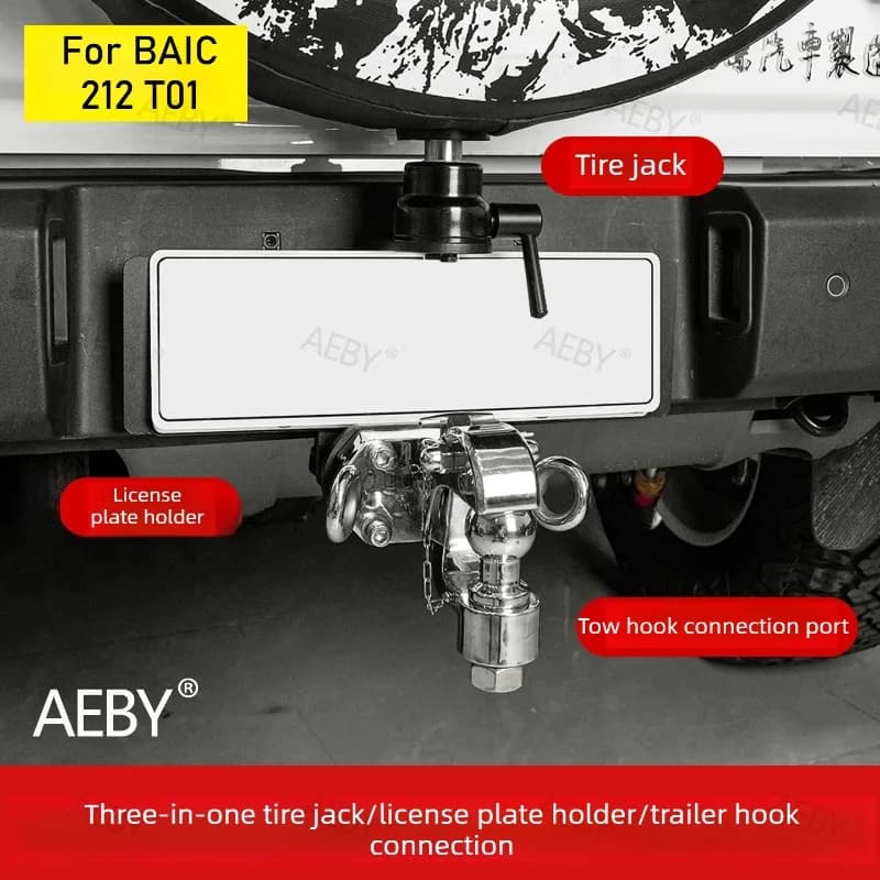 For BAIC 212 T01 Tailgate spare tire jack bracket,Stabilizer heavy duty anti-sag,support bracket,Car External accessories