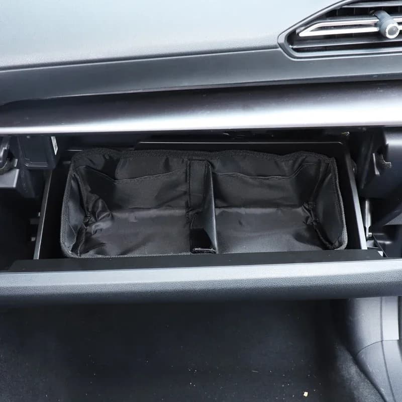 YK For Subaru WRX Levorg 22-25 Oxford Cloth Car Center Console Glove Box Divider Storage Bag Organizer Box Interior Accessories